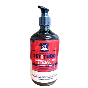 PETITUDO NATURAL GO-GO Dog Shampoo. 50ml (Trial size), 500ml and 1000ml