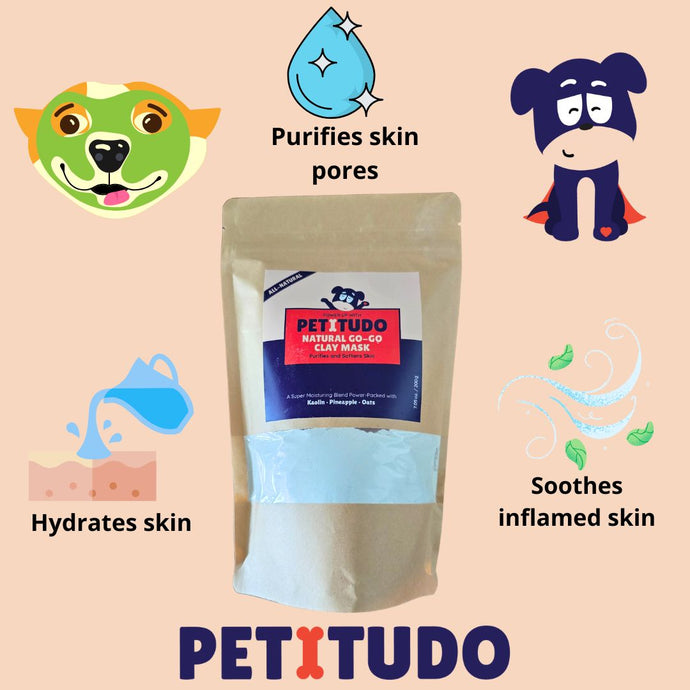 PETITUDO NATURAL GO-GO PET CLAY MASK 200GM