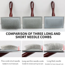 Load image into Gallery viewer, Professional Pet grooming Slicker Comb. Used by professional groomer. For cats and dogs