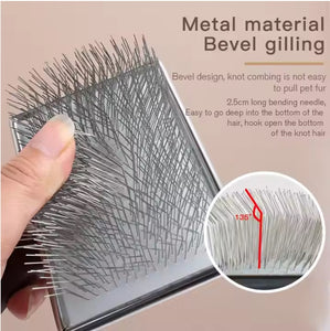 Professional Pet grooming Slicker Comb. Used by professional groomer. For cats and dogs