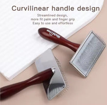 Load image into Gallery viewer, Professional Pet grooming Slicker Comb. Used by professional groomer. For cats and dogs