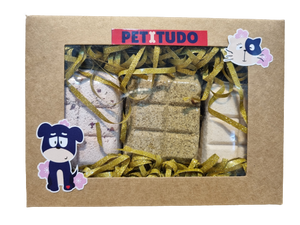 PETITUDO NATURAL GO-GO Mix of 3 Pet Bath Bomb (Approx. 40gm x 3 pieces)