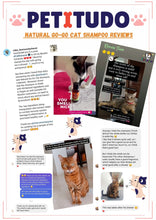 Load image into Gallery viewer, PETITUDO NATURAL GO-GO Bundle  Cat Shampoo 500ml plus 125ml Pet spray