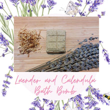 Load image into Gallery viewer, PETITUDO NATURAL GO-GO Calendula and Lavender Bath Bomb (Approx. 40gm each)