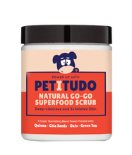 Load image into Gallery viewer, PETITUDO NATURAL GO-GO CAT SPA Kit - Superfood Scrub (90G) +  Clay Mask (90G) + Refilled Bottle Cat Shampoo (250ml)