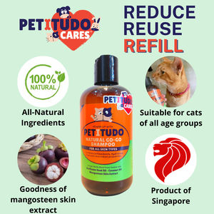 REFILL - PETITUDO NATURAL GO-GO Cat Shampoo 250ml